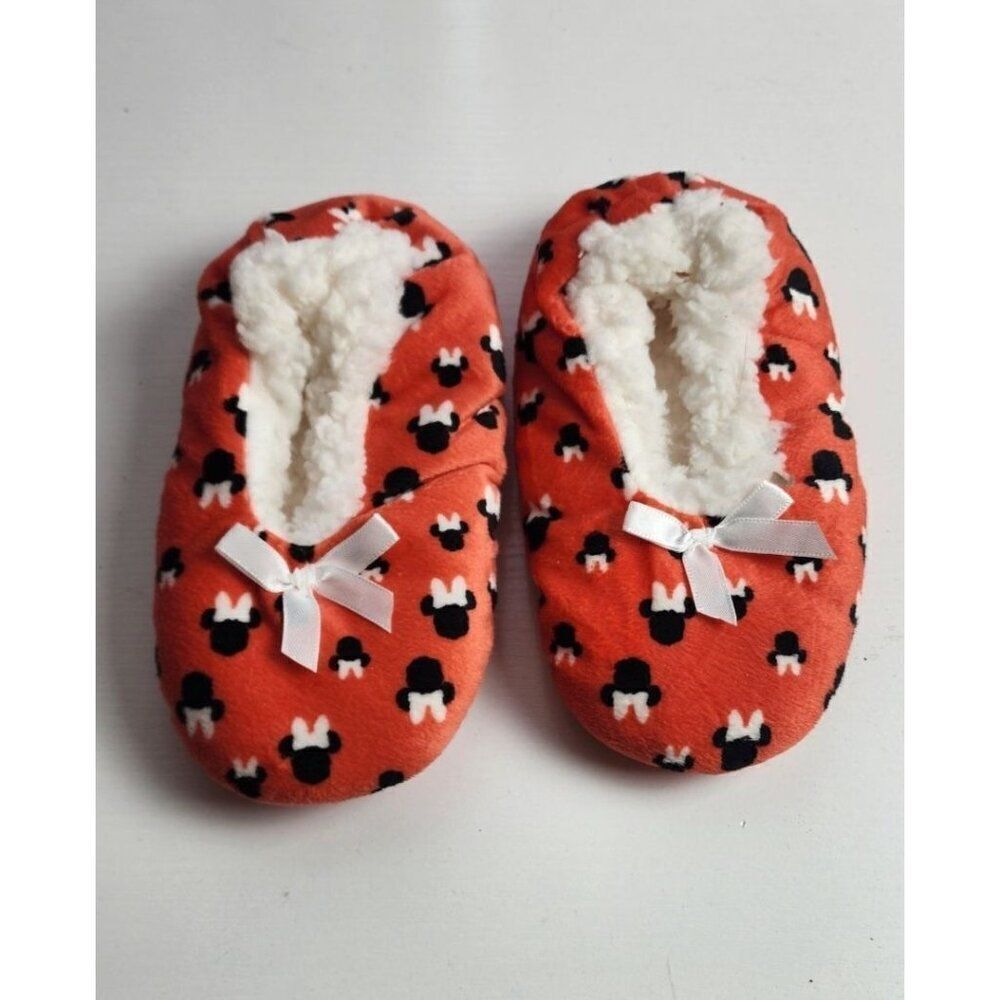 Disney Minnie Mouse Girls Slippers, NWOT